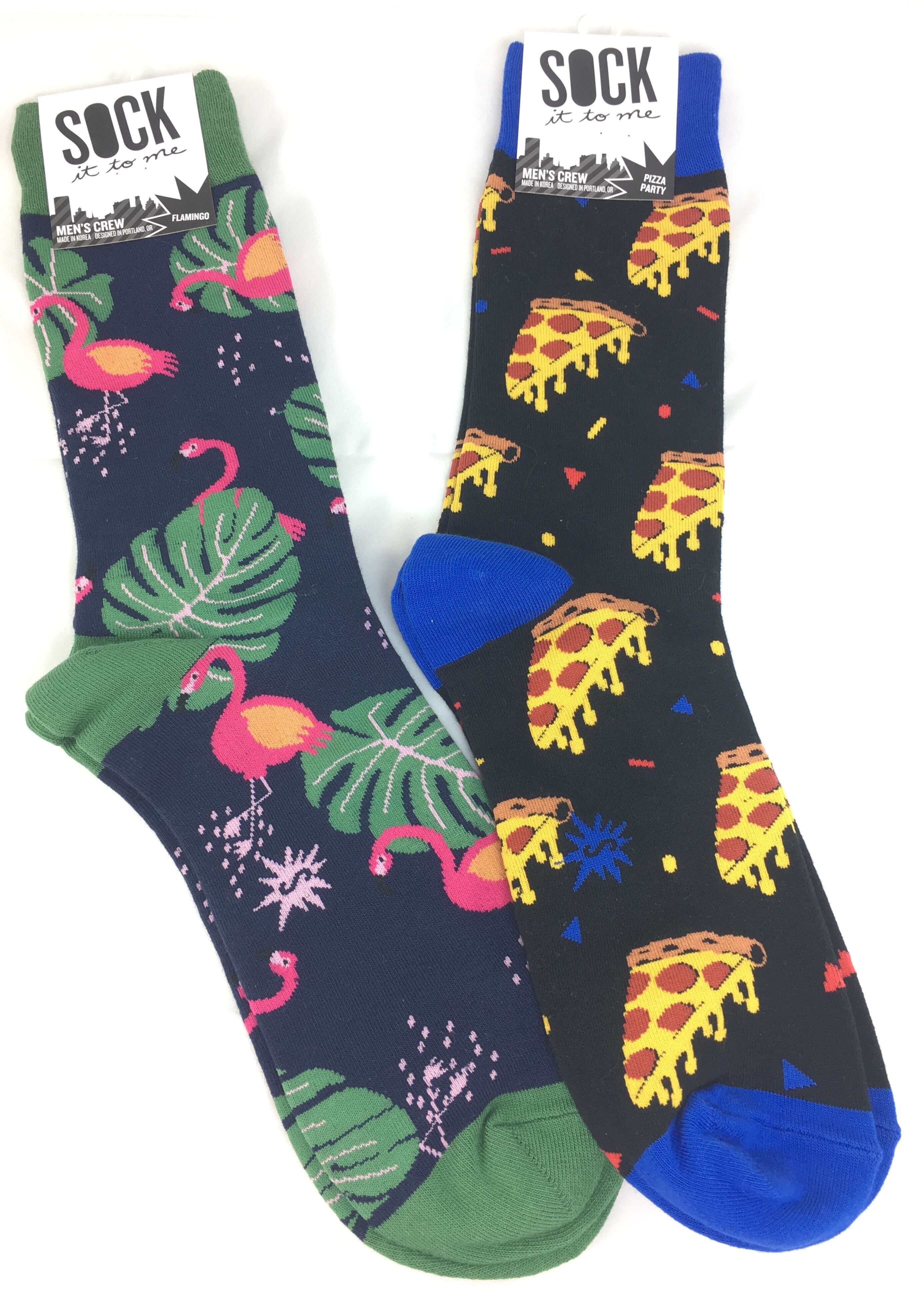 Say It With A Sock October 2016 Men's Sockscription Box Review & Coupon