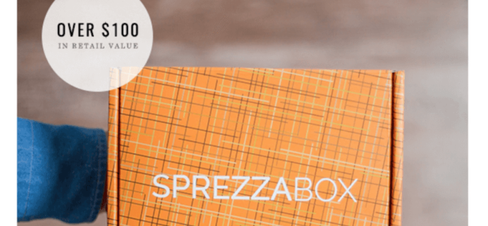 SprezzaBox October 2016 Full Spoilers & Coupon