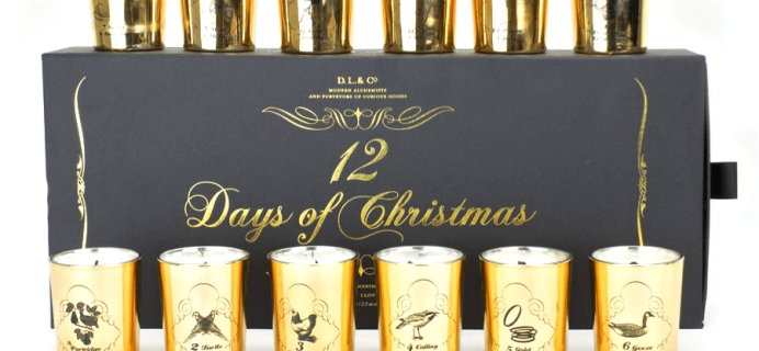 DL & Co 12 Days of Christmas Votive Candle Advent Calendars Available Now + Coupon!