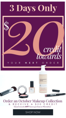 Wantable Makeup Coupon: Save $20 Off Next Box – RARE Deal!