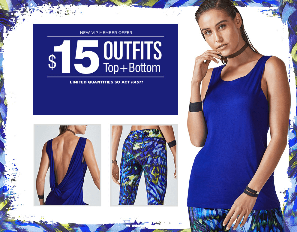 Fabletics Coupon First Yoga & Workout Outfit Just 15! hello