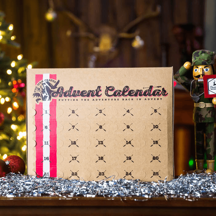 Man Crates Jerky Advent Calendar Available Now! Hello Subscription