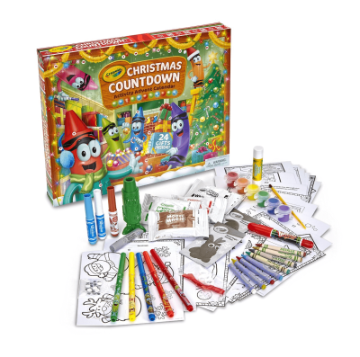 Crayola Christmas Countdown Activity Advent Calendar 30% Off TODAY ONLY!
