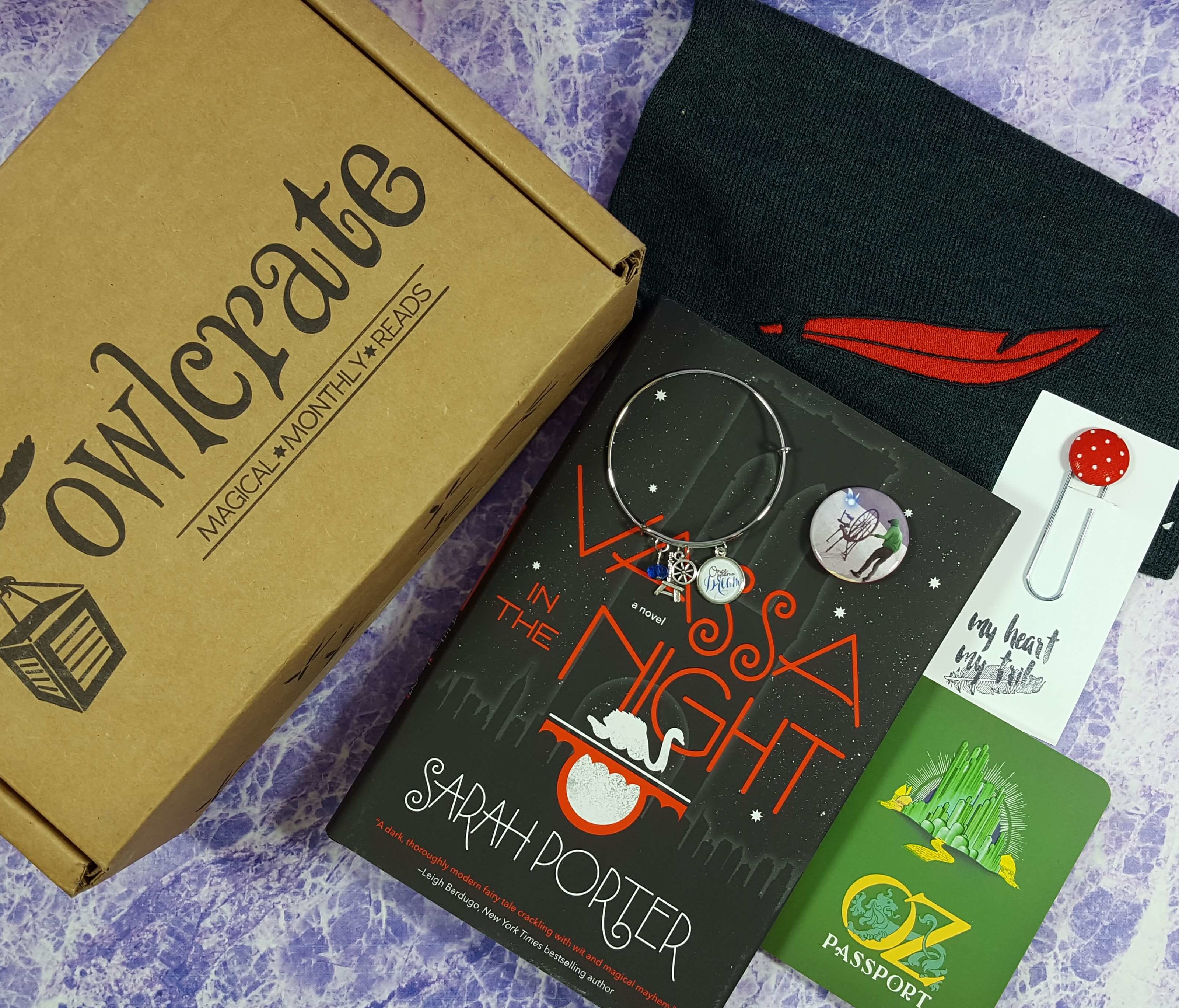 OwlCrate October 2016 Subscription Box Review + Coupon Hello Subscription