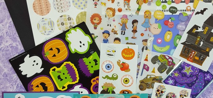 Pipsticks October 2016 Kids Club Sticker Subscription Review & Coupon