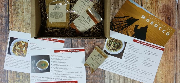 Spiced Pantry Subscription Box Review + Coupon – “Morocco”