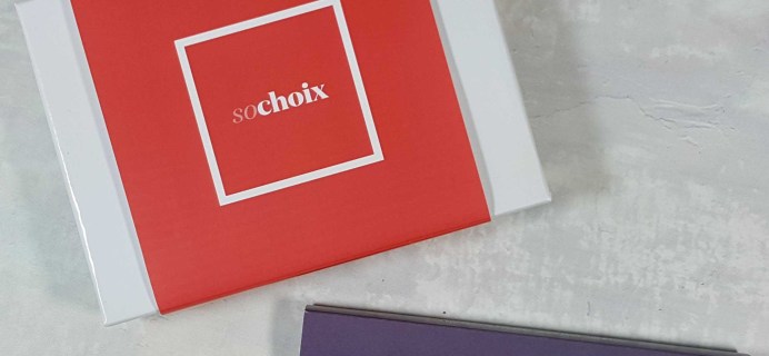 So Choix Sample Subscription Box Review – October 2016