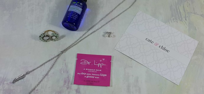 Cate & Chloe VIP Jewelry Subscription Box Review + Coupon – November 2016