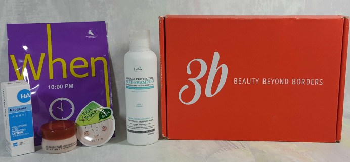 3B Box Subscription Box Review – October 2016