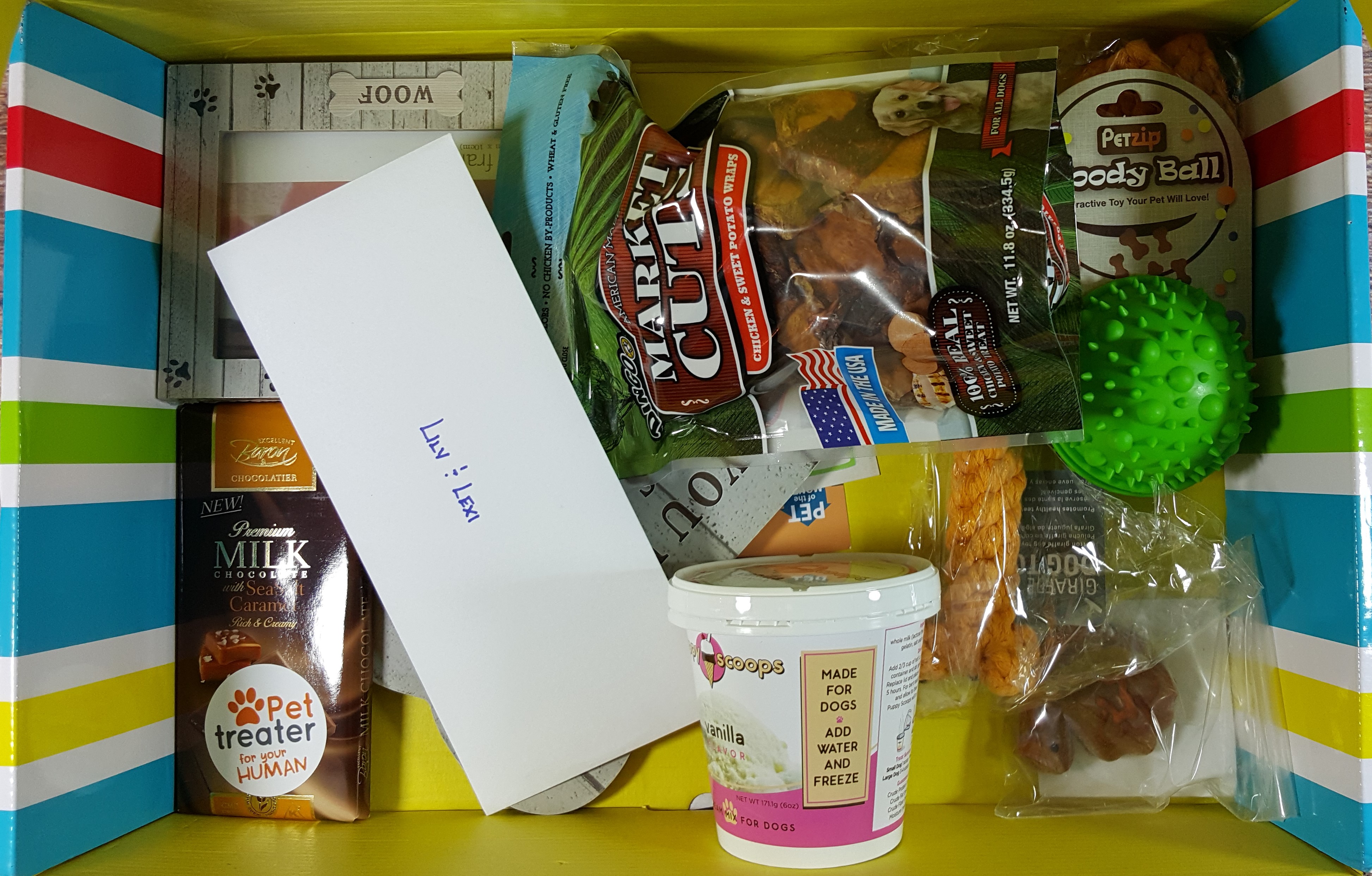 Pet Treater Dog Subscription Box Review + Coupon- November 2016 - Hello