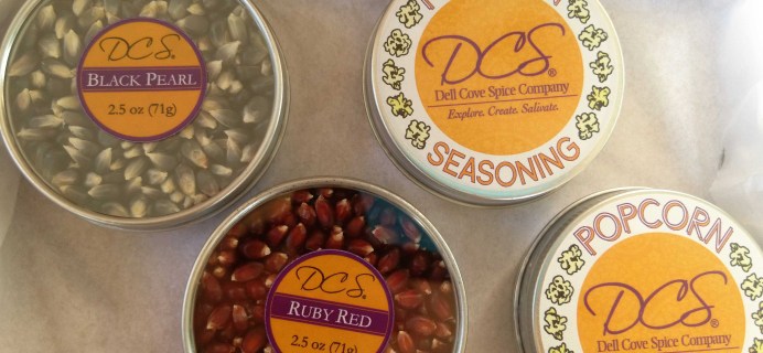 November 2016 DCS Gourmet Popcorn of the Month Club Subscription Box Review + Coupon