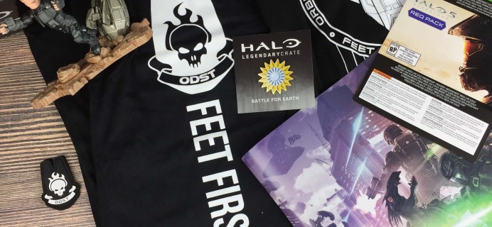Halo Legendary Crate October 2016 Subscription Box Review + Coupon