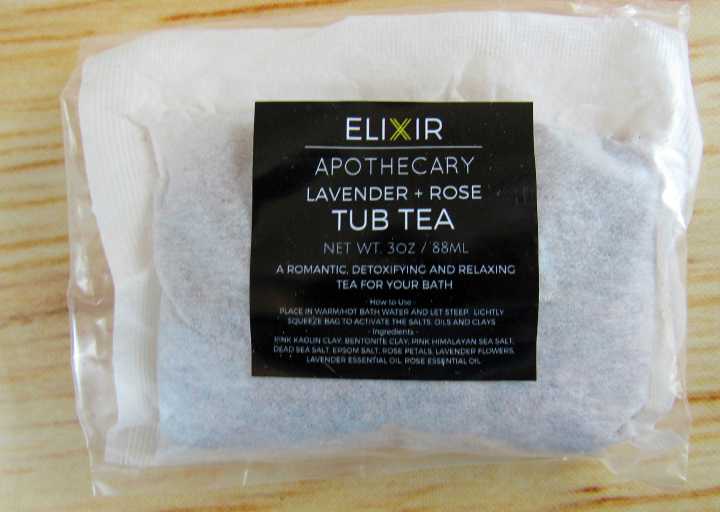 Elixir Apothecary Lavender + Rose Tub Tea
