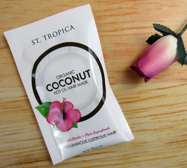 St. Tropcia Organic Coconut Hot Oil Hair Mask
