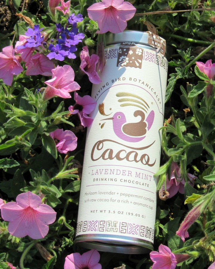 Flying Bird Botanicals Cacao Lavender Drinking Chocolate