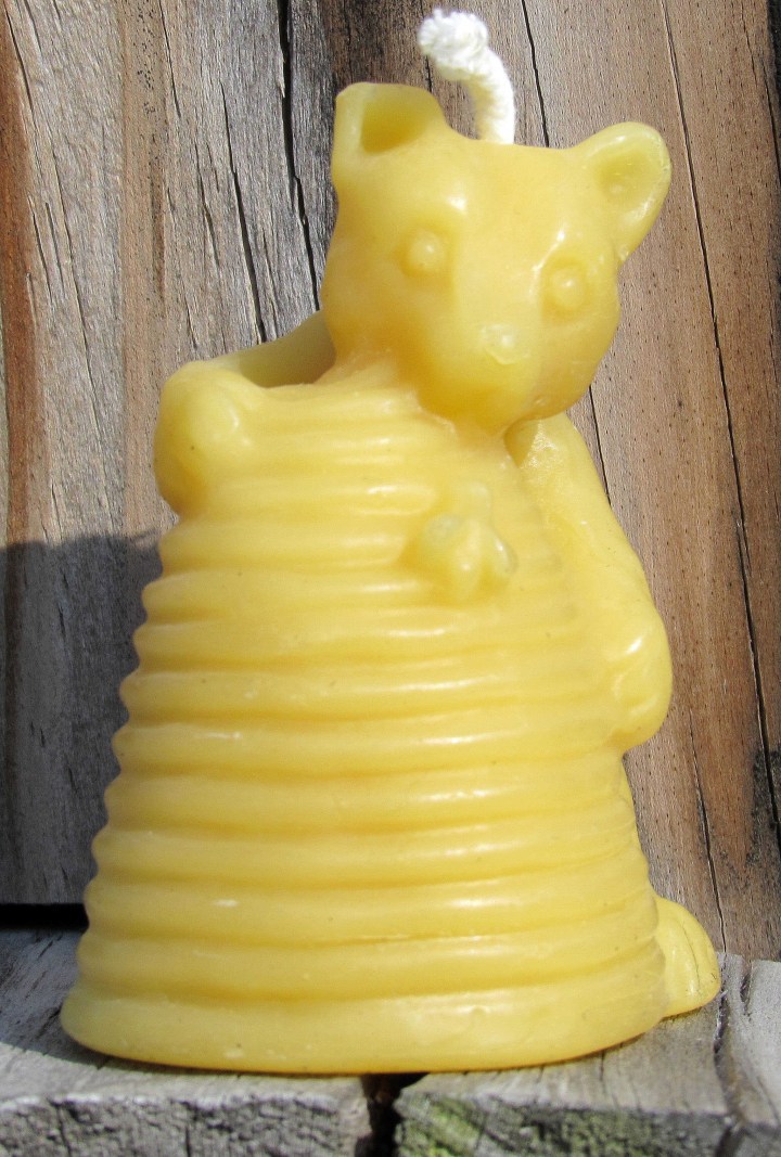 Seed Geeks H9ney Bear Candle