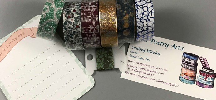 Washi Buff Box October 2016 Subscription Box Review