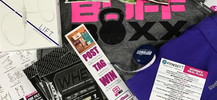 BuffBoxx November 2016 Subscription Box Review + Coupon!