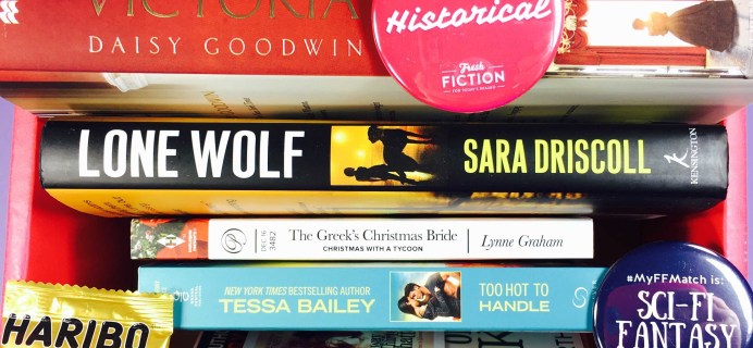 Fresh Fiction Box December 2016 Subscription Box Review + Coupon