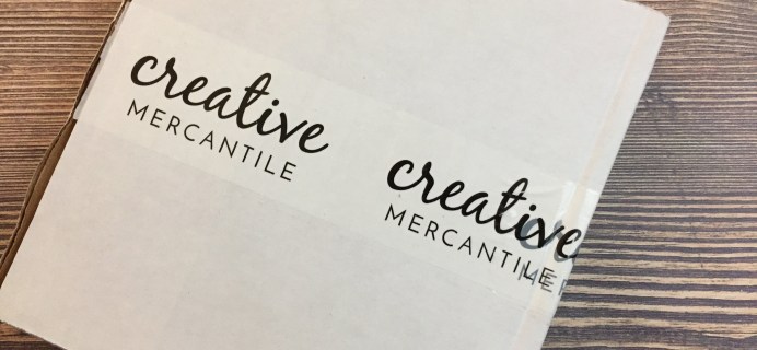 Creative Mercantile September 2016 Subscription Box Review