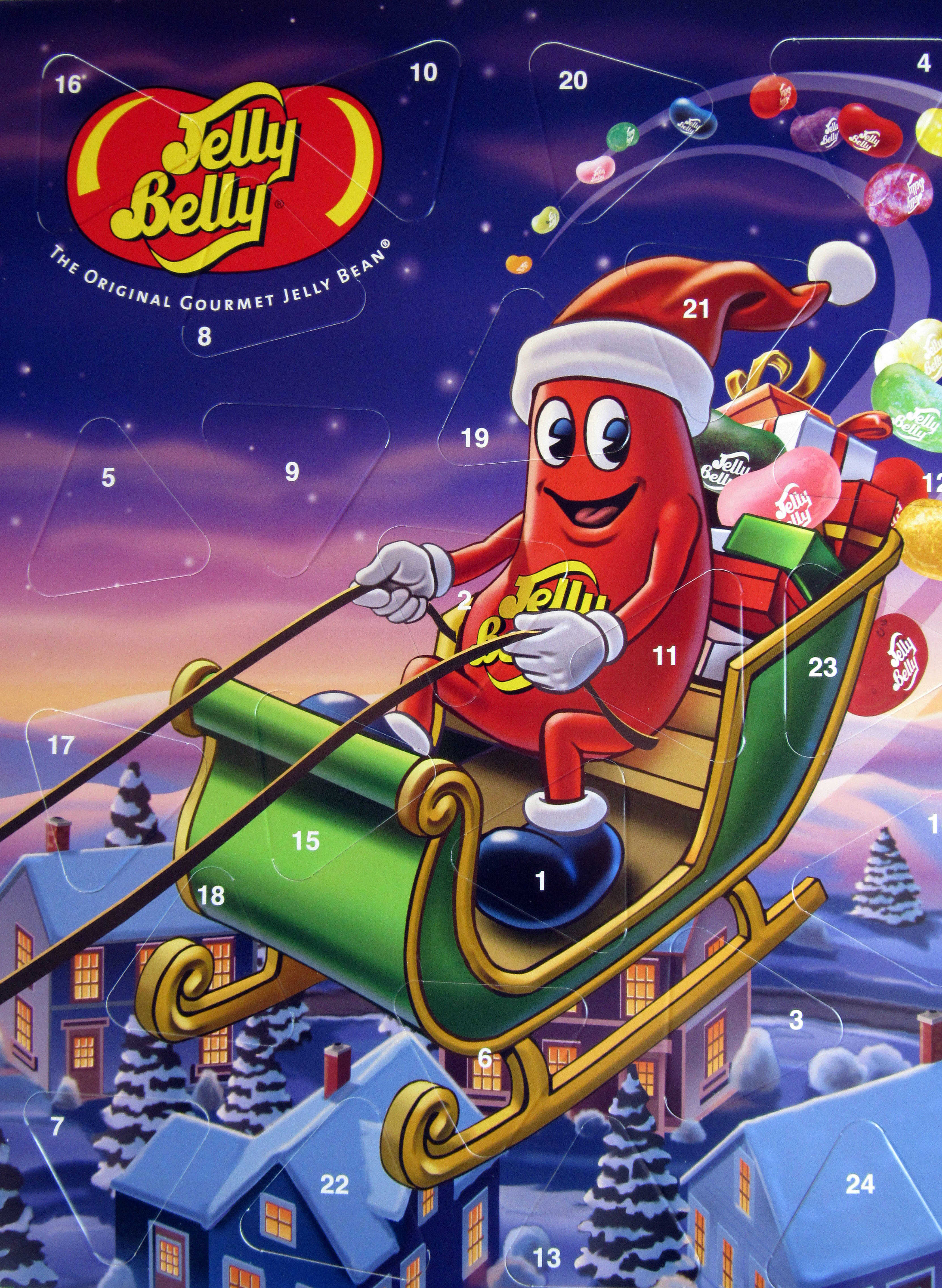 Jelly Belly Countdown to Christmas 2016 Advent Calendar Mini Review