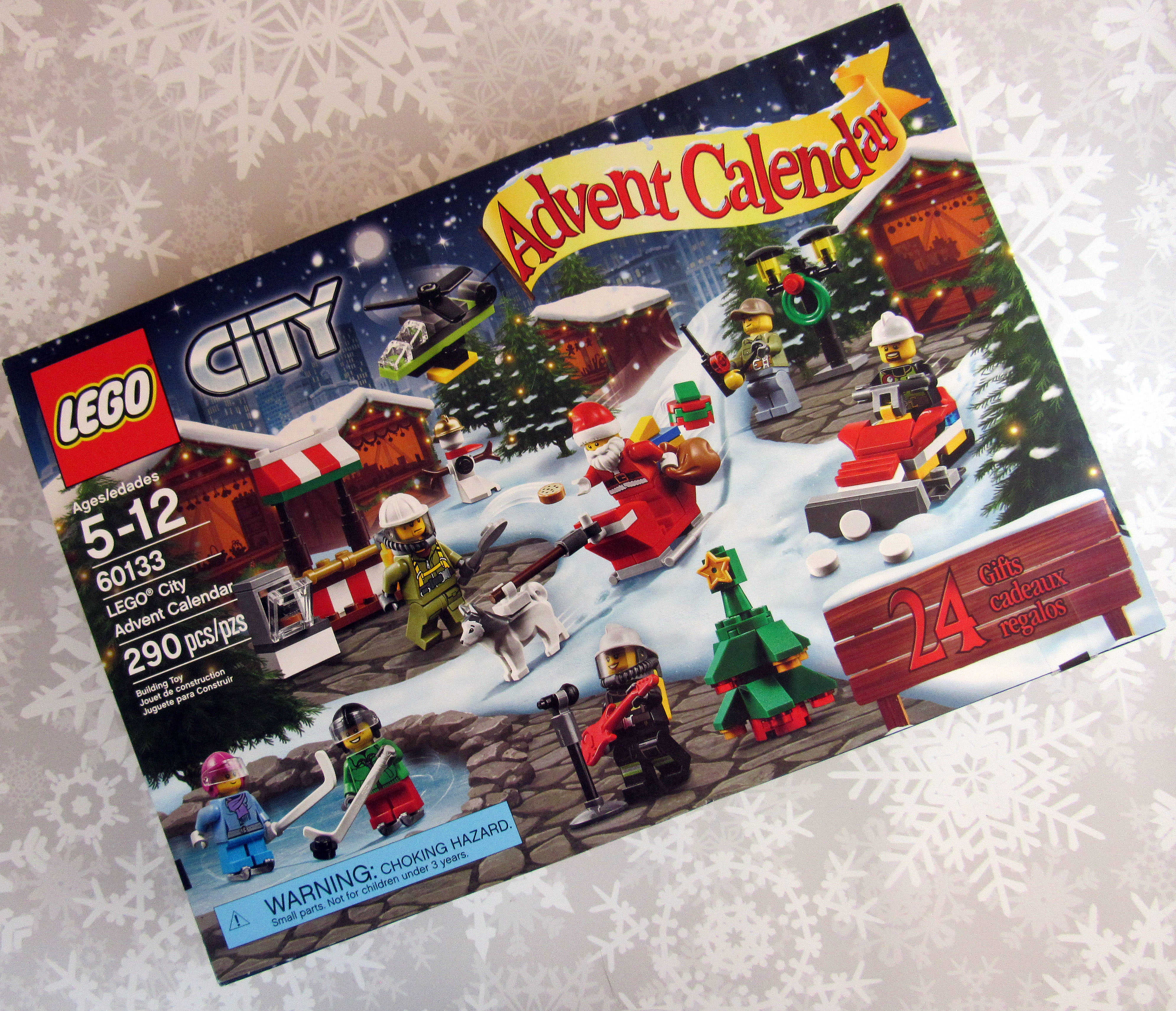 Lego City Calendar 2016 Mini Review - Subscription