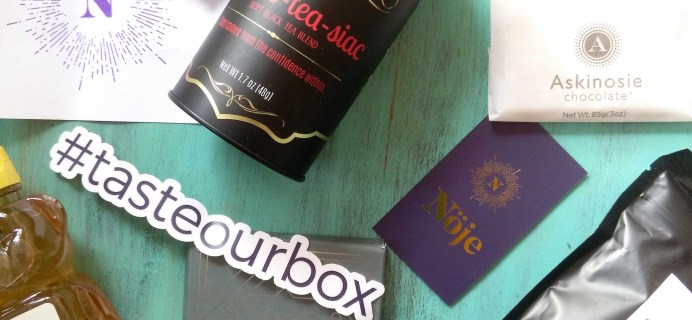 NÖJE Subscription Box Review & Coupon – October 2016