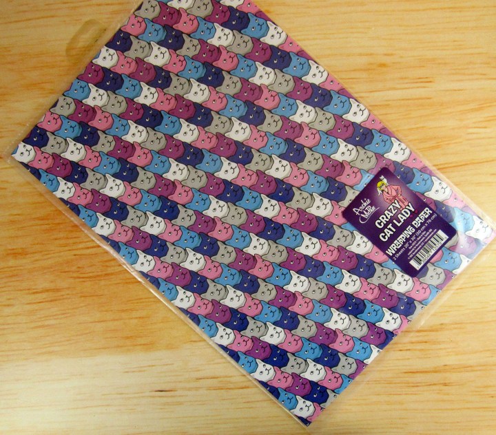 Archee McpHee Cat Wrapping Paper