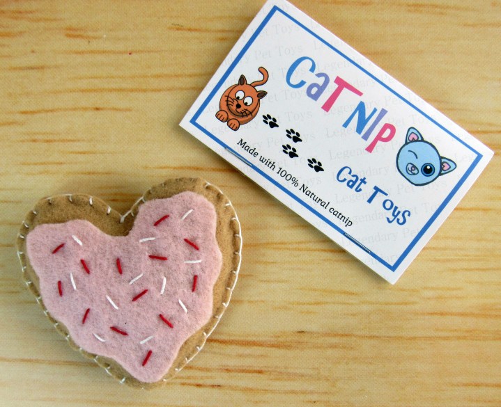 Catnip Heart cookie