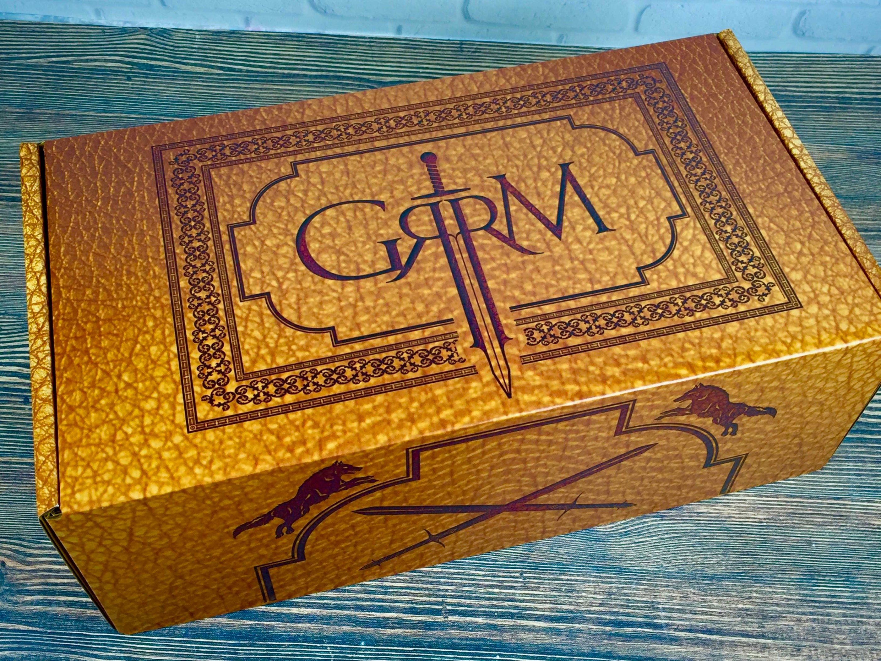 George R.R. Martin Game of Thrones Box Review - Limited Edition Box ...