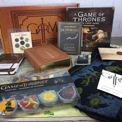 George R.R. Martin Game of Thrones Box Review – Limited Edition Box