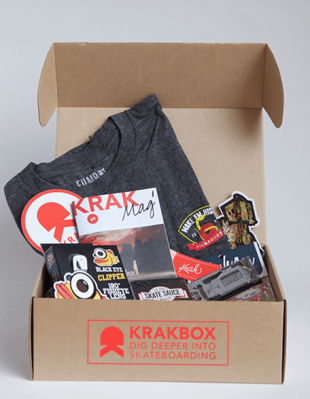 KRAKBOX Black Friday Skateboarding Subscription Box Deal – Get an Extra Box FREE!!