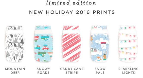 New Winter Patterns + $20 Off First Honest Company Diaper Bundle!
