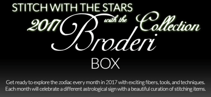 Broderi Box 2017 Theme Announced!