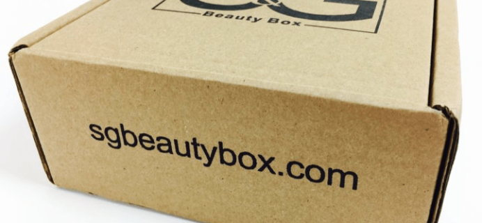S&G Beauty Box December 2016 Spoiler + Coupon!