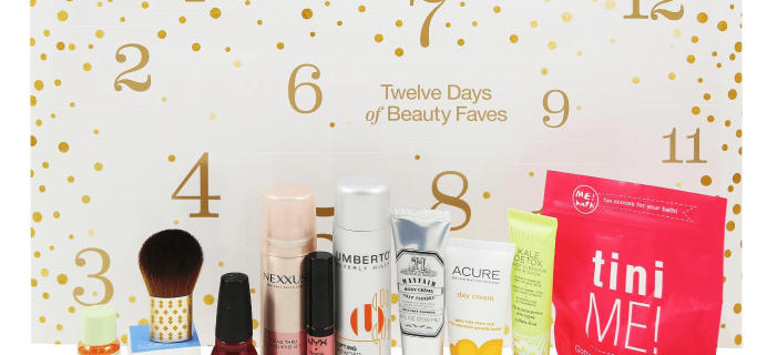 Target 12 Days of Beauty Faves Advent Calendar Available Now!