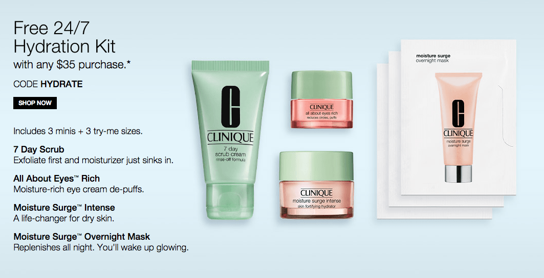 24 Days of Clinique Beauty Advent Calendar Available Now! Hello