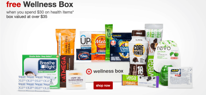 $10 Target Self Wellness Box Available Now – free with purchase!