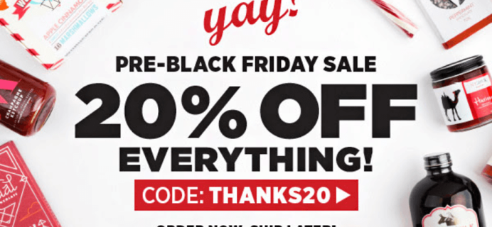 Mouth.com Pre-Black Friday Sale – 20% Off Monthly Boxes + Everything In Shop!