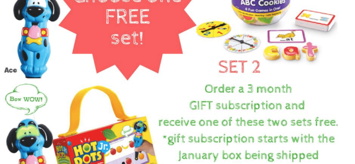 M is For Monster Cyber Monday Deal – Preschool in a Box Subscription Coupon!