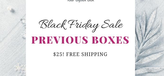 Your Bijoux Box Black Friday Deal: Past Boxes $10 Off!