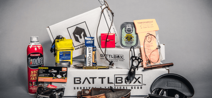 BattlBox Cyber Monday 2018 Coupon: Save 20% off New Subscription Plans!