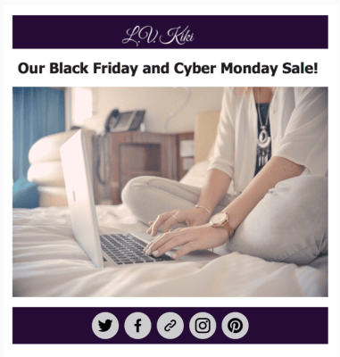 LV Kiki Cyber Monday Deal – 40% Off Subscriptions!