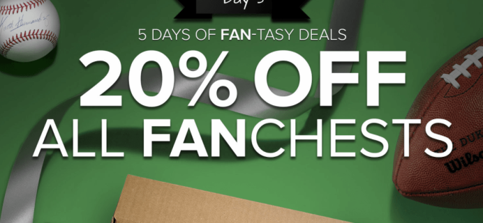 Fanchest Black Friday Sports Fan Subscription Box Deal: 20% Off Any Box!