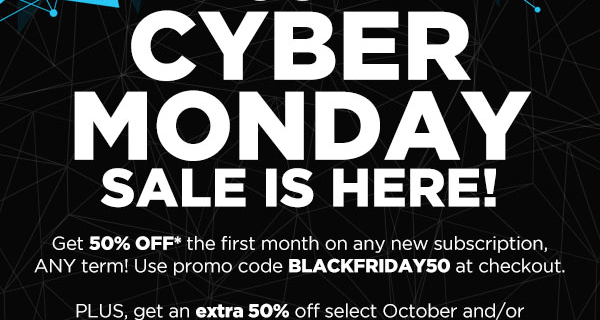 Nerd Block Cyber Monday Deal: 50% Off First Month ANY BLOCK + 50% Past Blocks!