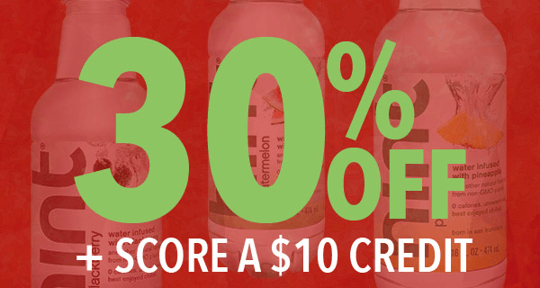 Hint Water Cyber Monday Deal! Save 30% + Free $10 Credit!