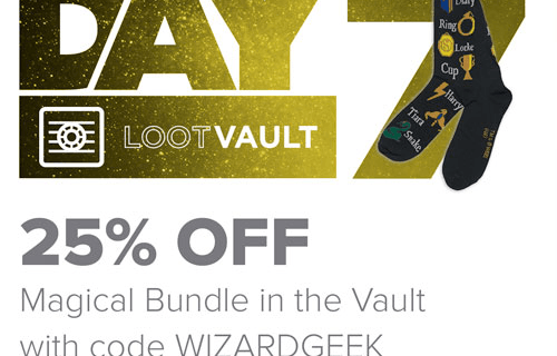 Loot Crate Geekmas Deal: Save 50% on Magical Vault Bundle!