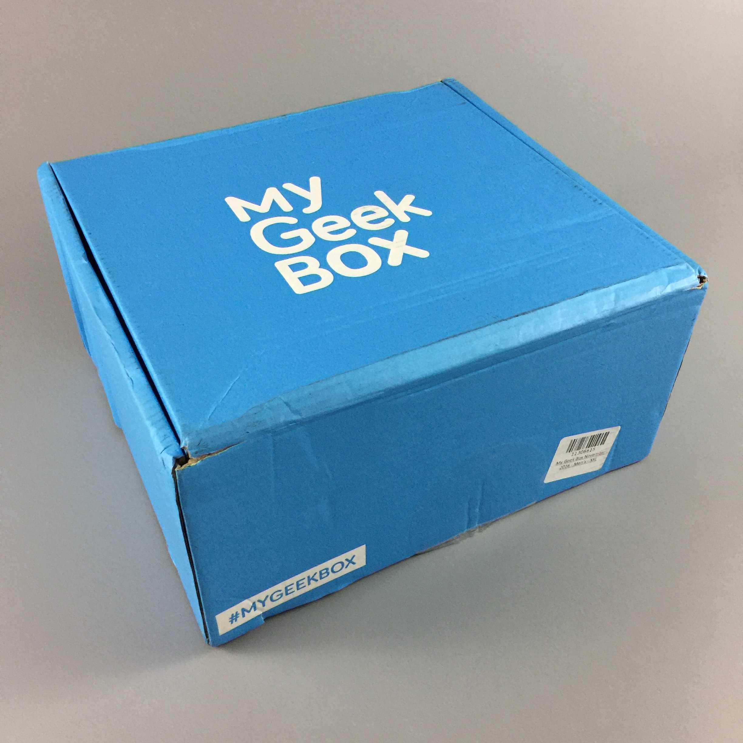 My Geek Box November 2016 Subscription Box Review - Hello Subscription