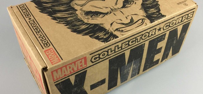 Marvel Collector Corps December 2016 Subscription Box Review – X-Men