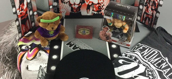 WWE Slam Crate December 2016 Review + Coupons